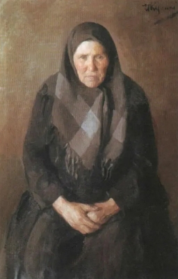 Портрет матери. 1896 г.