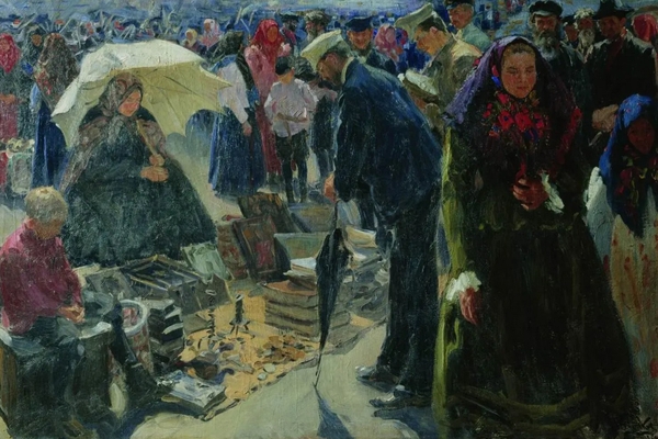 Базар в Муроме. 1907 г.